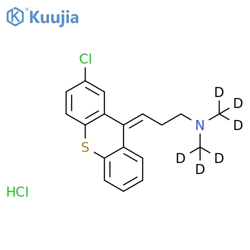 Chlorprothixene-d6 Hydrochloride structure