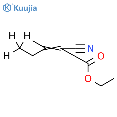 (E/Z)-2-Cyano-3-methyl-2-pentenoic Acid Ethyl Ester-d3 structure
