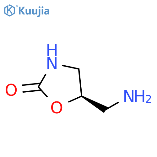 (5R)-5-(aminomethyl)-1,3-oxazolidin-2-one structure