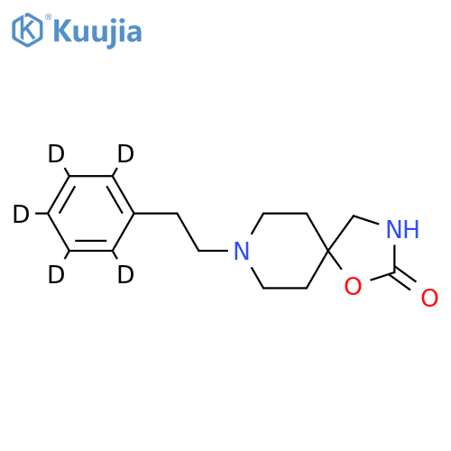 8-(Phenethyl-d5)-1-oxa-3,8-diazaspiro[4.5]decan-2-one structure