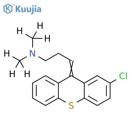 Chlorprothixene-D6 structure