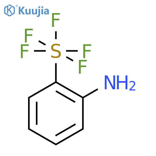 2-(Pentafluorosulfur)aniline structure