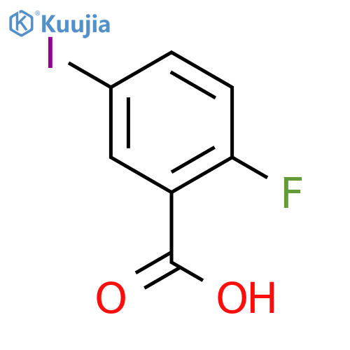 2-Fluoro-5-iodobenzoic acid structure