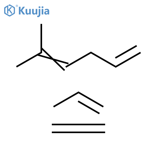 1,4-Hexadiene, 5-methyl-, polymer with ethene and 1-propene, block (9CI) structure