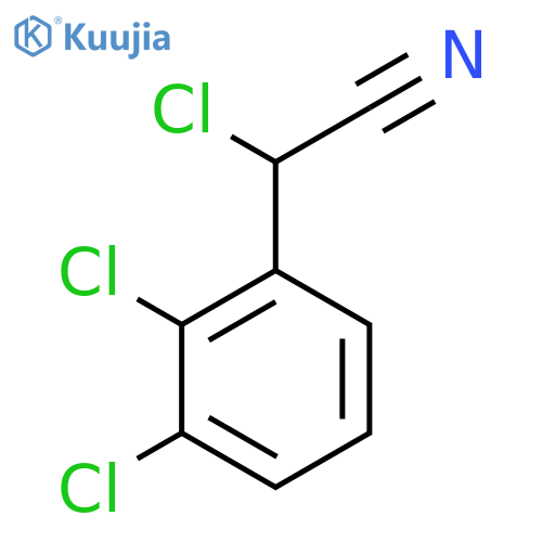 2-Chloro-2-(2,3-dichlorophenyl)acetonitrile structure