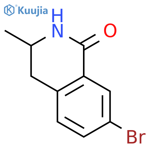 1(2H)-Isoquinolinone, 7-bromo-3,4-dihydro-3-methyl- structure