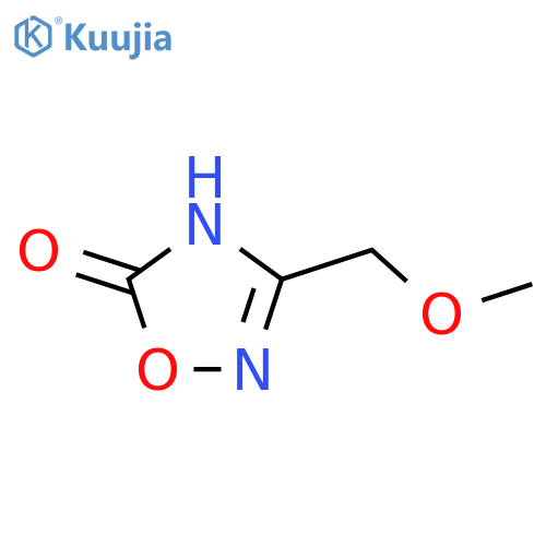 3-(methoxymethyl)-4,5-dihydro-1,2,4-oxadiazol-5-one structure