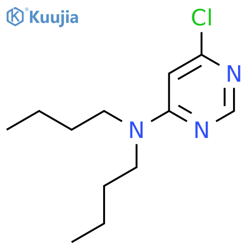 N,N-Dibutyl-6-chloropyrimidin-4-amine structure