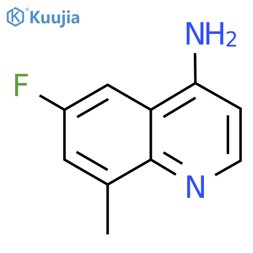 6-Fluoro-8-methylquinolin-4-amine structure