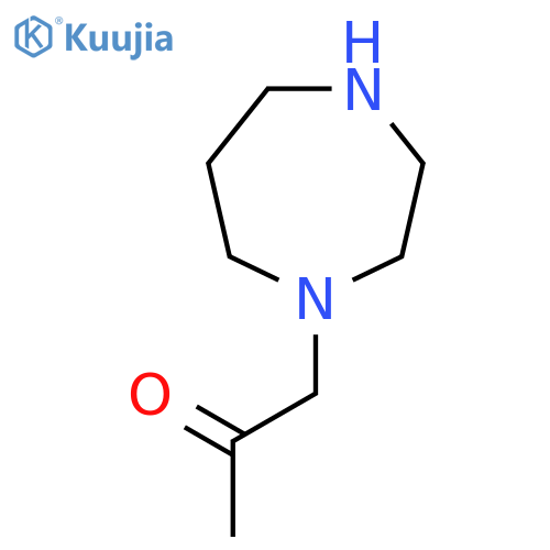 1-(1,4-Diazepan-1-yl)propan-2-one structure
