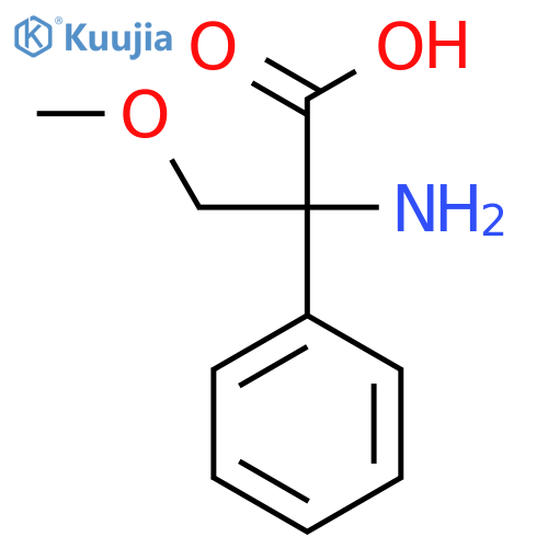 2-Amino-3-methoxy-2-phenylpropanoic acid structure