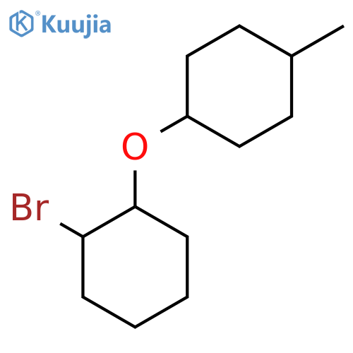 1-(2-bromocyclohexyl)oxy-4-methylcyclohexane structure