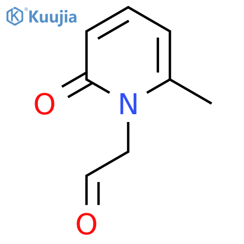 2-(6-Methyl-2-oxo-1,2-dihydropyridin-1-yl)acetaldehyde structure