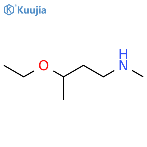 (3-ethoxybutyl)(methyl)amine structure