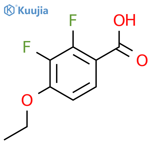 4-Ethoxy-2,3-difluorobenzoic acid structure