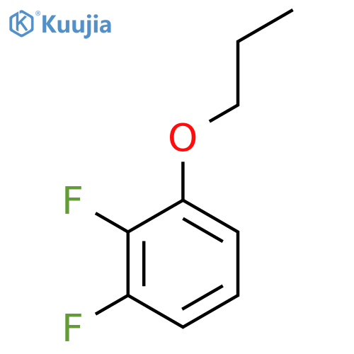1,2-Difluoro-3-propoxybenzene structure