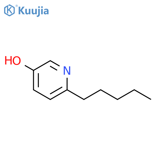 6-pentyl-3-Pyridinol structure