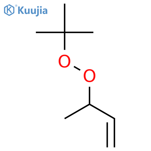 Peroxide, 1,1-dimethylethyl 1-methyl-2-propenyl structure