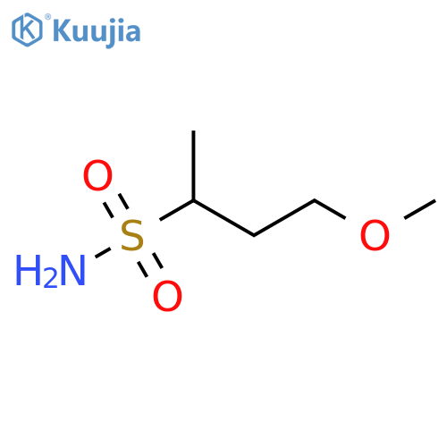 4-Methoxybutane-2-sulfonamide structure