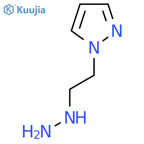1-(2-Hydrazinylethyl)-1H-pyrazole structure