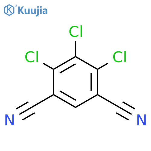 4,5,6-trichlorobenzene-1,3-dicarbonitrile structure