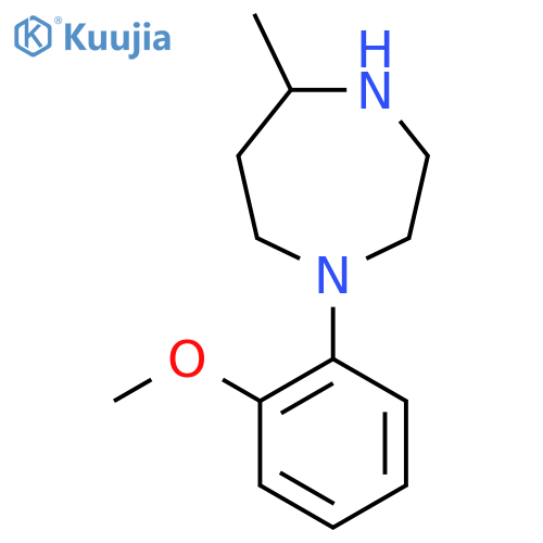 1-(2-methoxyphenyl)-5-methyl-1,4-diazepane structure