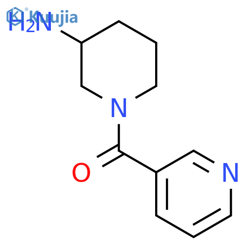 1-(Pyridine-3-carbonyl)piperidin-3-amine structure