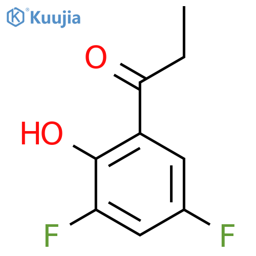 1-(3,5-difluoro-2-hydroxyphenyl)propan-1-one structure