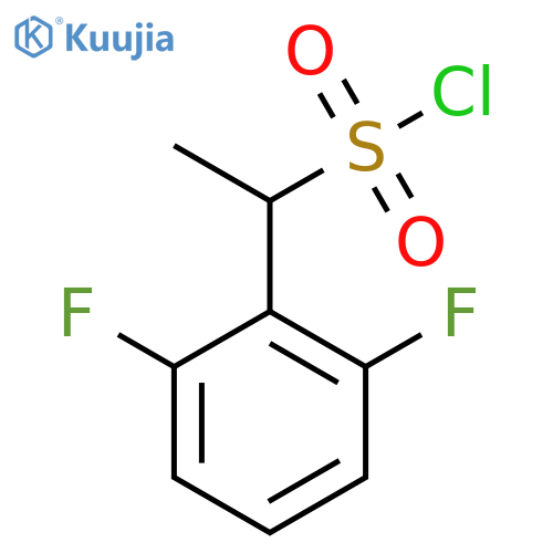 1-(2,6-Difluorophenyl)ethanesulfonyl chloride structure