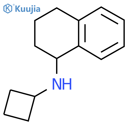 N-Cyclobutyl-1,2,3,4-tetrahydronaphthalen-1-amine structure