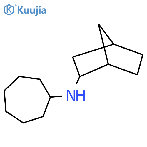 N-Cycloheptylbicyclo[2.2.1]heptan-2-amine structure