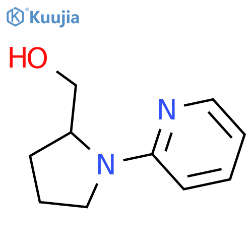 [1-(2-pyridyl)pyrrolidin-2-yl]methanol structure