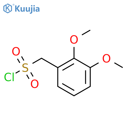(2,3-Dimethoxyphenyl)methanesulfonyl chloride structure
