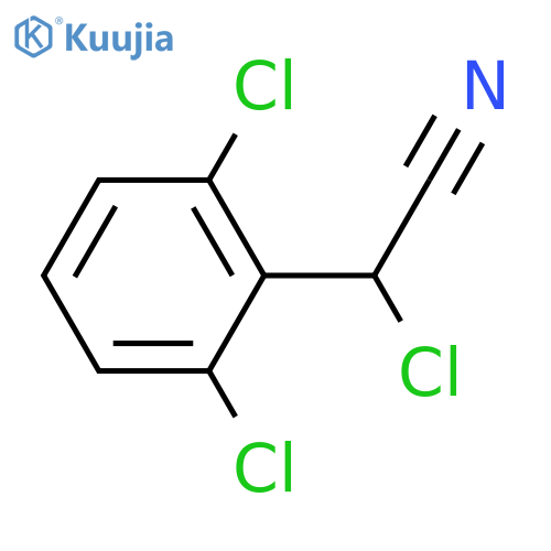 2-Chloro-2-(2,6-dichlorophenyl)acetonitrile structure