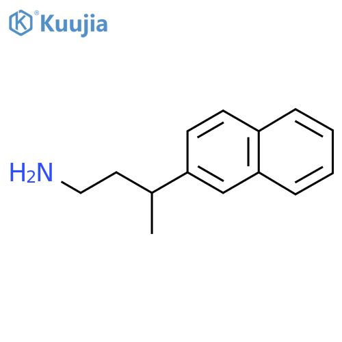 3-(Naphthalen-2-yl)butan-1-amine structure