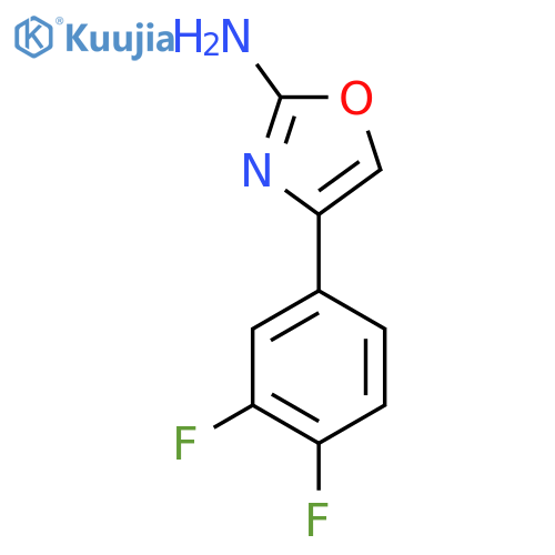 4-(3,4-Difluorophenyl)-1,3-oxazol-2-amine structure