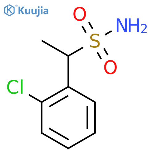 Benzenemethanesulfonamide, 2-chloro-α-methyl- structure