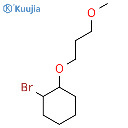 1-bromo-2-(3-methoxypropoxy)cyclohexane structure