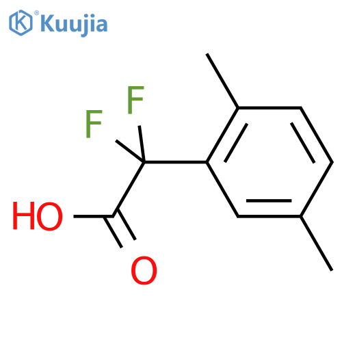2-(2,5-Dimethylphenyl)-2,2-difluoroacetic acid structure