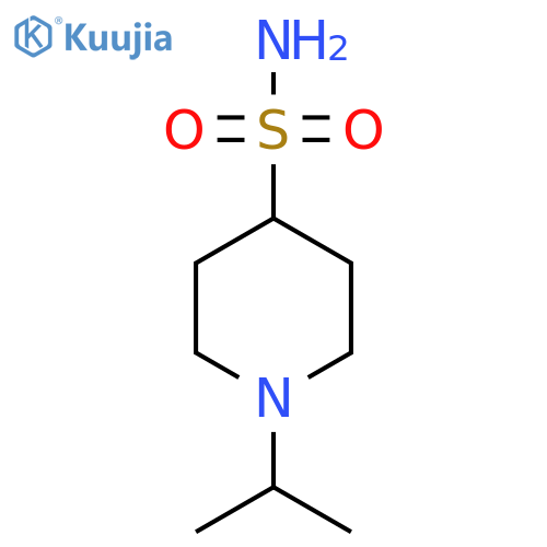 1-Propan-2-ylpiperidine-4-sulfonamide structure