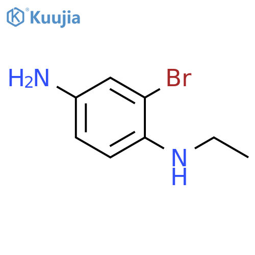 2-Bromo-1-N-ethylbenzene-1,4-diamine structure