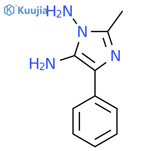 2-Methyl-4-phenyl-1H-imidazole-1,5-diamine structure