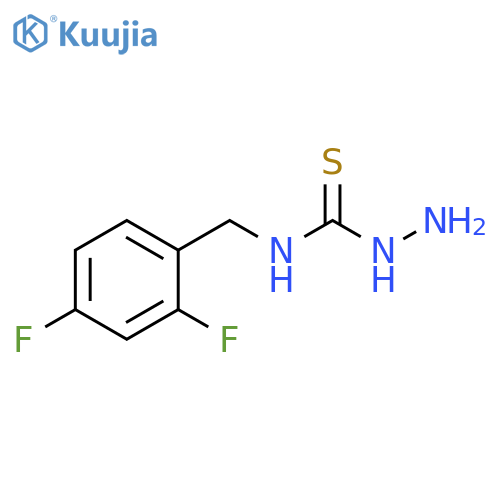 4-(2,4-Difluorobenzyl)thiosemicarbazide structure