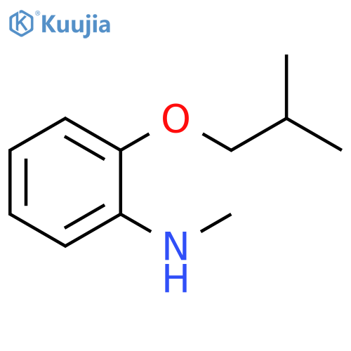 (2-Isobutoxyphenyl)-methylamine structure