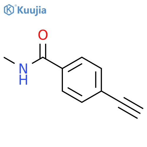 Benzamide, 4-ethynyl-N-methyl- (9CI) structure