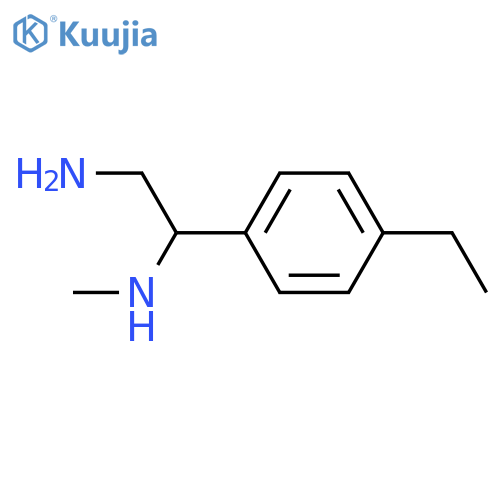 1-(4-Ethylphenyl)-N1-methylethane-1,2-diamine structure