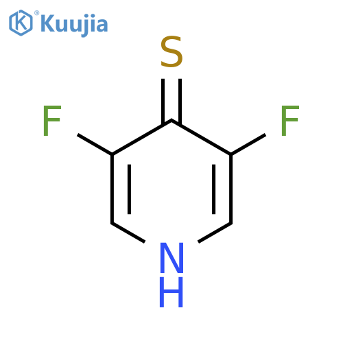 3,5-Difluoro-4-mercaptopyridine structure