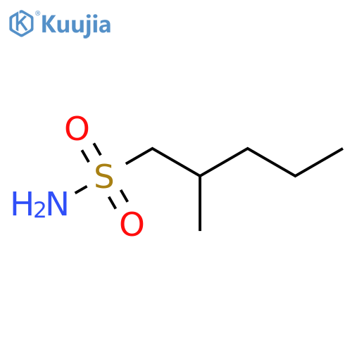 2-Methylpentane-1-sulfonamide structure