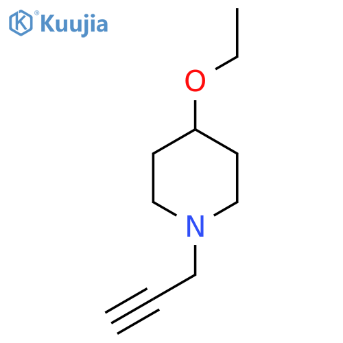 4-Ethoxy-1-prop-2-ynylpiperidine structure