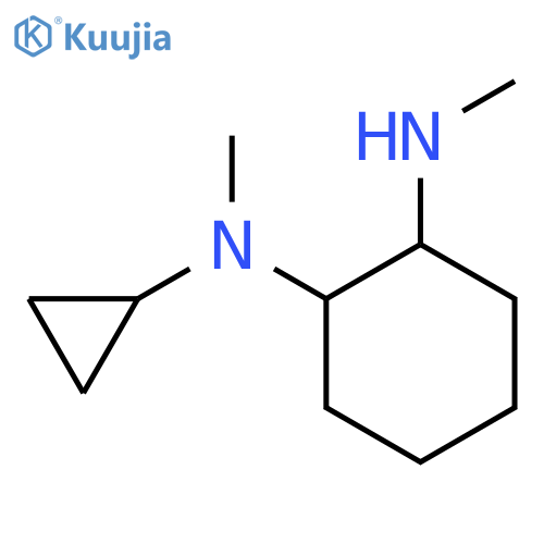 N-Cyclopropyl-N,N'-dimethyl-cyclohexane-1,2-diamine structure